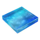 にこ＋の宇宙 Acrylic Block :placed flat