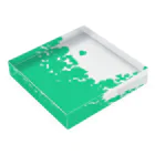 shi-maのブワッ Acrylic Block :placed flat