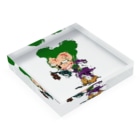 RMk→D (アールエムケード)のヒャッハー！！(ジョーカー) Acrylic Block :placed flat