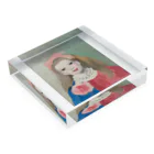 𝐢𝐤𝐮𝐦𝐢のマリーローランサン Acrylic Block :placed flat