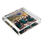 世界の絵画アートグッズのホアキン・ソローリャ 《アラゴンのホタ》 Acrylic Block :placed flat