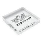 HORSMART公式ショップの色選べます『HORSMARTオリジナル商品』 Acrylic Block :placed flat