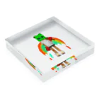 KOHH℃の殺し屋猫くん Acrylic Block :placed flat