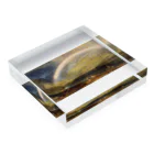 世界の絵画アートグッズのウィリアム・ターナー《虹》 Acrylic Block :placed flat