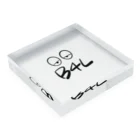 _B4L_のB4L Design Acrylic Block :placed flat