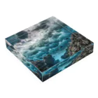 DestinyDivingのWave003 Acrylic Block :placed flat