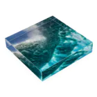 DestinyDivingのWave006 Acrylic Block :placed flat