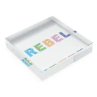 GALACTIC REBELのREBEL PASTEL 01 Acrylic Block :placed flat