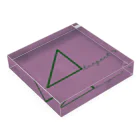 Callion’s daydreamのタンゼント Acrylic Block :placed flat