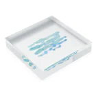 Yoko TauraのWanini Acrylic Block :placed flat