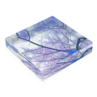 im [ いむ ]のbranch-aurora ( Purple ) Acrylic Block :placed flat