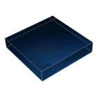 裡ノ巣雑貨店の3月9日の空 Acrylic Block :placed flat