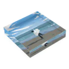 夏の日の2021くんの夏の日の2021くん Acrylic Block :placed flat