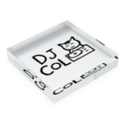 DJ コル の店のDJ コル Acrylic Block :placed flat