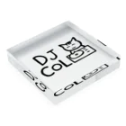 DJ コル の店のDJ コル Acrylic Block :placed flat