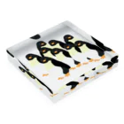 mendakoshopのこっちを見てくるペンギン Acrylic Block :placed flat