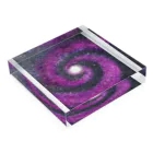 龍眼ミタマスアートの宇宙 Acrylic Block :placed flat