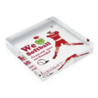 キッズモード某のwe love Softball Victory Acrylic Block :placed flat