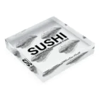 39Sの寿司 ～SUSHI～ Acrylic Block :placed flat