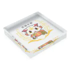 Eづかの豊穣祈願モル Acrylic Block :placed flat