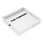 ターナーズワークスの002 THE TURNERS Acrylic Block :placed flat