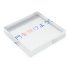 getoの門 Acrylic Block :placed flat