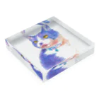 Miwa Kasumiのpurple Acrylic Block :placed flat