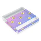 LiNKaGeのPlumeria Acrylic Block :placed flat