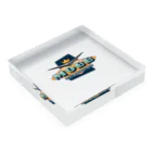 Marty's shop のMobb classics  original logo Acrylic Block :placed flat