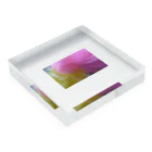 ごもくはるまきのバラコラ Acrylic Block :placed flat