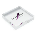 monotone signalのKILL THE GODD Acrylic Block :placed flat