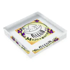 majo ✽gardenのMajo✻garden Acrylic Block :placed flat