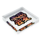 ニムニムのお部屋のあふれる雲愛 Acrylic Block :placed flat