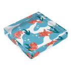 naty's doodlesのGoldenfish Acrylic Block :placed flat