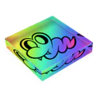 Creamy_PythonのCreamyPython #Rainbow Acrylic Block :placed flat