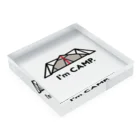 I'm CAMP.のI'm CAMP. Acrylic Block :placed flat