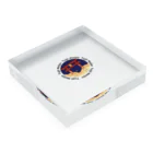 辻井名人の神社巡りの辻井名人の神社巡り（黒文字） Acrylic Block :placed flat