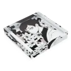 -リコリス・ラジアータ-のノンバイナリー Acrylic Block :placed flat