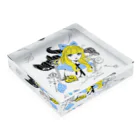 loveclonesのBABYFACE 深窓のあどけない令嬢 AかCのヴィネット Acrylic Block :placed flat