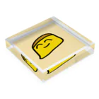 Smilesのプリン Acrylic Block :placed flat