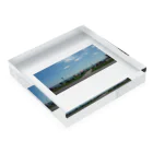 Californianのcalifornia ビーチ Acrylic Block :placed flat