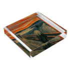 artgalleryのThe Scream Acrylic Block :placed flat