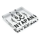 KOKI MIOTOMEの猫国　NYAPAN Acrylic Block :placed flat