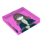 Emma KAWAII CollectionのSuit Emma Rainbow Puke Acrylic Block :placed flat