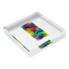 TaniTan_SHOP【TTS】のrainbow loads Acrylic Block :placed flat