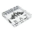 Ａ’ｚｗｏｒｋＳのTRIBAL☆BAT LAYERED BLK Acrylic Block :placed flat