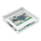 Masterpieceのヴィンセントヴァンゴッホ  / アイリス  Irises 1890 Acrylic Block :placed flat