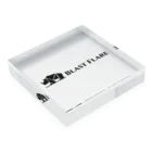 BlastFlareのブラフレ ロングロゴフレーム Acrylic Block :placed flat