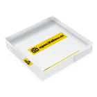 open.Yellow.os original official goods storeのopen.Yellow.os公式支援グッズ Acrylic Block :placed flat