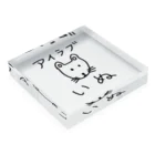 柴犬しばわんこhana873のアイラブいぬ(I love dogs.) Acrylic Block :placed flat